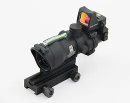 نمط ACOG 4x32 مصدر الألياف الأخضر النطاق المضيء W RMR Micro Red Dot6042295