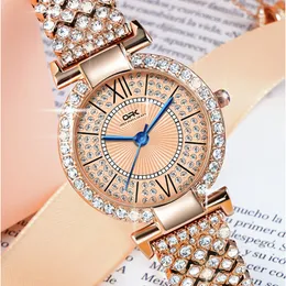 Fashionable Watch Hot Selling, Diamond Inlage Quartz Watch, Simple and Fashionable Women's Watch Manufactur Gift