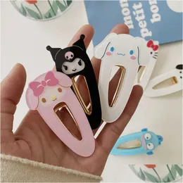 Hair Accessories Ins Fashion Kuromi Cinnamoroll Cute Barrettes Girls Hair Accessories Mti Different Design Drop Delivery Baby, Kids Ma Dhfpo