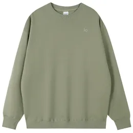 Al Crew Neck Pullover 여성 남성 따뜻한 땀 셔츠 로고 가슴 느슨한 땀웨어 유니osex 캐주얼 땀 상판 아웃복 재킷 W066