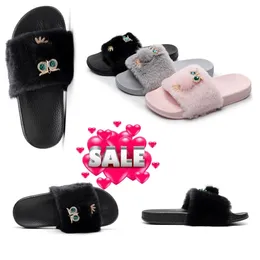 2GAI 024 Chinelos de grife para mulheres moda clássico plano verão sapatos de praia arranhões couro borracha slides eur 36-41 baixo preço