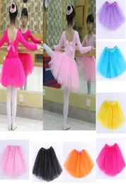 18 цветов, высокое качество, детская юбка-пачка ярких цветов, танцевальные платья, мягкое платье-пачка, балетная юбка, 3 слоя, детская юбка-пачка, одежда4934437