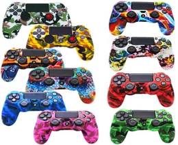 Per SONY Playstation 4 PS4 Controller Custodia Wireless Bluetooth Thumb Grips Joystick Console Camo Skin Antiscivolo Cover in silicone3489272