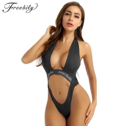 Badebekleidung sexy ein Stück Badeanzug Monokini Schwimmanzug für Frauen Ultradünn