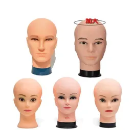 Wig Manekin Ghead Bareadeed Modele męskie i żeńskie różne style Wig Hats Hats Scarf Display Store Supps Wsparcie 4389739