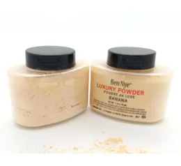 Ben Nye Luxury Powder 42G Nytt naturligt ansikte Löst pulver Vattentät näringsrika banan Lätt långlastande 50st5145018