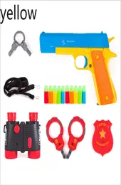 Bullet Pistol Simulation Interaction Game Toy Bullet Pistol Outdoor Activity Game Toy Gun Set Softqcc6971827