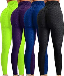 Pantaloni da yoga Leggings sportivi da fitness Leggings sportivi jacquard Pantaloni da corsa femminili Pantaloni sportivi attillati da yoga a vita alta8417859