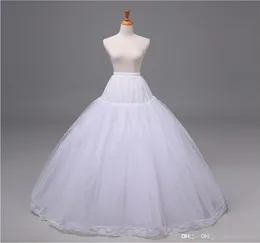 جدد الوافدين الزفاف الزفاف فستان الكرة ثوب البطن أسفل التنورة كرينولين تنورة زلة التول نايلون الزفاف.