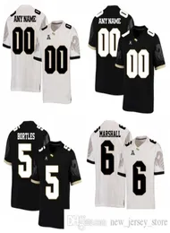 Custom UCF Knights 2019 College Football Wear 이름 번호 Black Grey White 10 McKenzie Milton 30 Greg McCRAE 13 GABRIEL DAVI4504579