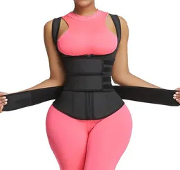 여성 039S 셰이퍼 Yagimi Body Neoprene Waist Trainer 3 스트랩 Fajas Colombianas Slimming Trimmer Fitness Corset 운동 Modellin7975349