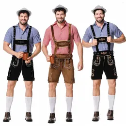 Tute da uomo Costumi del Festival della birra tedesca Halloween Abiti bavaresi europei e americani per ritorno a casa Uomo Abiti formali da uomo Abito anni '38