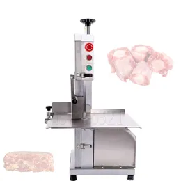 Stainless Steel Meat Band Saw Bone Sawing Machine Commercial Chicken Cutter Frozen Pork Trotters Cutting And Dicing Equipment