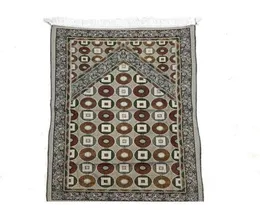 Весь 70x110 см тонкий исламский мусульманский молитвенный коврик Салат Мусаллах молитвенный коврик Tapis ковер Tapete Banheiro Isl jllnET8138723