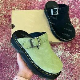 Jorge II Clogs Sandals 디자이너 Dr Sandals Shearling Mules 슬리퍼 코르크 플랫 패션 스웨이드 여름 가죽 슬라이드 좋아하는 해변 여성 남성 크기