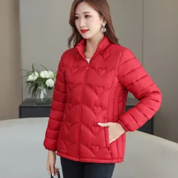 Parkas inverno feminino super quente casaco curto acolchoado jaqueta parka plus size barato por atacado fino ajuste frete grátis casaco de neve novo