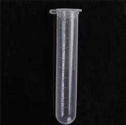 Lab levererar 20st 10 ml provteströrsprov Klar mikroplastcentrifugflaska Snap Cap -behållare för La Jllrld7177139