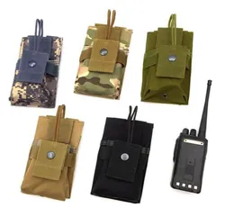 Adjustable MOLLE Radio Holder Tactical Cordura Nylon Short Radio Pouch5989337