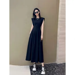 Spring High-end Women's Clothing, Light Luxury, French Style, High-end Feeling, Temperament, High Coldness, Imperial Sister Style, Niche Design, Waist Up Dress,