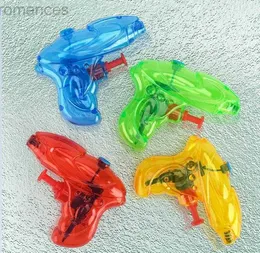 Brinquedos arma crianças areia brinquedos mini transparente pistola de água ao ar livre praia portátil blaster armas para crianças verão praia jogos 240306