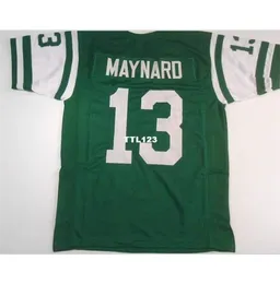 3740 Don Maynard 13 costurado RETRO JERSEY bordado completo Jersey tamanho S4XL ou personalizado qualquer nome ou número jersey8458864