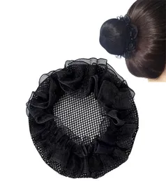 غلاف BUN COVER SNOOD NET NET BALLET DANKING MESH MESH COVER FOR Women Crochet Hairnet Accessories6194450