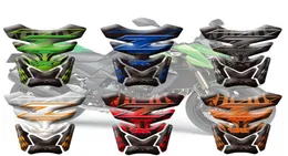 Motorcykelklistermärke 3D Fuel Tank Pad Protective Stickers Dekaler för Kawasaki Z750 Z1000 Fish Bone Sticker4089697