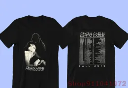 Tシャツ2サイド2012ツアークリスタルSアルバムカバーTシャツコットンカジュアルメンTシャツ女性用Tシャツトップス