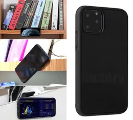 Anti Gravity selfie büyülü nano yapışkan antifall adsorpsiyon emme şok geçirmez arka plastik kapak iphone 13 için sert kasa