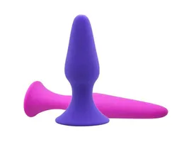 RomeOnight Silicone Waterpronation Anal Body Massager с всасывающей чашкой Unisex Anal Butt Toys Эротический сексуальный продукт для взрослых Q1106215W8503133