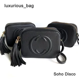 Women Designer Tassel Soho Disco Marmont Camera Bag Man Mens Luksusowa torebka oryginalna skórzana wytłoczona lady torba