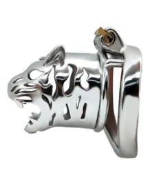 Massage Frrk Tiger Cage Penis Ring Ring Device Copper Lock Cylinder Sex Toy للرجال يرتدون الخصيتين على منتجات البالغين 8747873