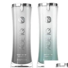 Andra hälsoskönhetsartiklar Skönhetsartiklar Nya Neora Age IQ Nerium AD Night Cream och Day 30 Ml Skin Care Creams Sealed Box med logotyp Dro Dhrk1