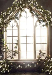 Romantic Wedding Po Studio Backdrop French Window White Flowers Interior Room Vintage Pography Backgrounds Pograph Backgr7148583