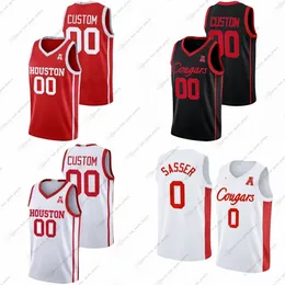 Custom NCAA College Basketball Jerseys Terrance Arceneaux L.J. Cryer Damian Dunn Ryan Elvin JaVier Francis Kordelius Jefferson Cedric Lath