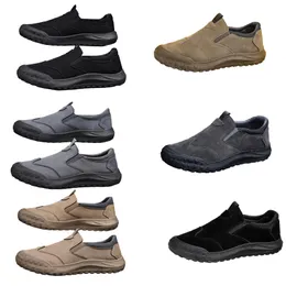 GAI Herrenschuhe, Frühlingsneuer Stil, One-Foot-Lazy-Schuhe, bequeme und atmungsaktive Arbeitsschutzschuhe, Herrentrend, weiche Sohlen, Sport- und Freizeitschuhe, EUR-Größe 44