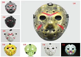 Masquerade Masks Jason Voorhees Mask Friday the 13th Horror Movie Hockey Mask Scary Halloween Costume Cosplay Plastic Party Masks 9387793