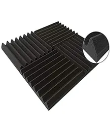 カーペット24pcs 300x300x25mm Studio Acoustic Foam Sound Prafing Protective Sownof Soundroof吸収処理パネル2396958