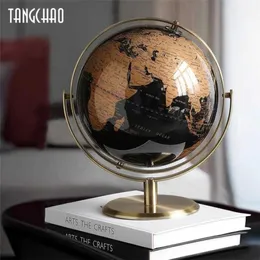 ديكور المنزل العالمي Globe Retro Map Accessories مكتب الحلي الجغرافيا جغرافيا الأطفال التعليم 2111015819303