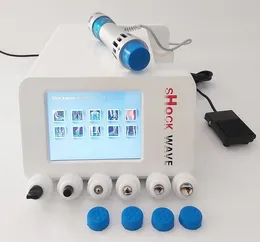 Bärbar fysisk smärtterapisystem Akustisk chockvåg Extracorporeal Shockwave Therapy Machine Mine Relief Erektil Dysfunktion ED -behandling