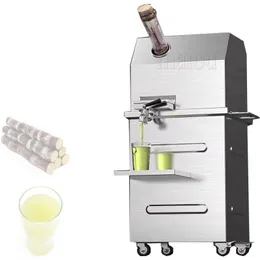 Electric Sugarcane Juicer Machine Effective 3 Rollers With Cooling Air Vents Sugar Cane Extractor Squeezer for Commerce