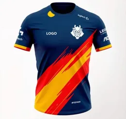 Men039s camisetas espanha g2 equipe nacional camisa esports uniforme league of legends torcedor eletrônico roupas esportivas 20223603321