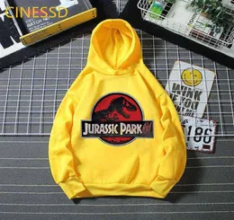 Dinosaurier-Druck Jurassic Park Hoodies Jungen Kleidung Mütze Sweatshirts Winter plus Samt Kinder Top Mädchen Sport Outfit Kinder Mantel G109814476