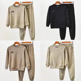 Abbigliamento per bambini ess Tute Set Designer Ragazzi Felpe con cappuccio Pantaloni Ragazze Gioventù Casual Sport Sweatershirt Kid Bambini Felpa con cappuccio Pullover Maniche lunghe Abbigliamento U1lD #