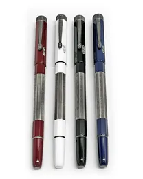 Pure Pearl High Quality Classic Fountain Pen Egyptian Love Series Twocolor Special Octagon Barrel z numerem seryjnym luksusowe staty4156868