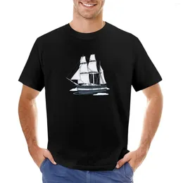 Men's Polos Polar Exploration Ship T-Shirt Blanks Cute Clothes Blouse Customizeds T Shirt For Men