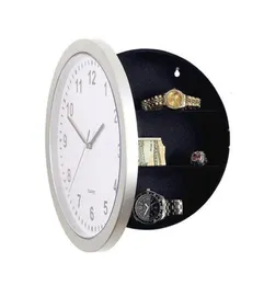 Zegar ścienny Ukryty Safeclock Safe Secret Safes Ukryte bezpieczne zegar ścienny dla tajnego stash pieniądze gotówkowe biżuteria Comteadme12158079