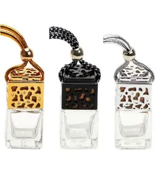 سيارة زجاجة عطر فارغة معلقة معطر الهواء العطر الزجاجة الزجاجة الزجاجة الزجاجة 3 Colors3395876