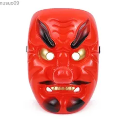 Projektant Masks Anime Demon Slayer Kimetsu no yaiba urokodaki sakonji plastikowy cosplay maska ​​nakrycia głowy hannya togu maski na halloween maskę imprezową propon