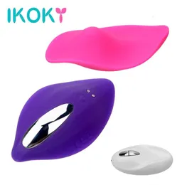 IKOKY Vibro-ei Weiblicher Masturbator Oral Lecken Unsichtbare Höschen Vibrator Sex Spielzeug für Frau Klitoris Stimulieren Erwachsene Produkt S9702024